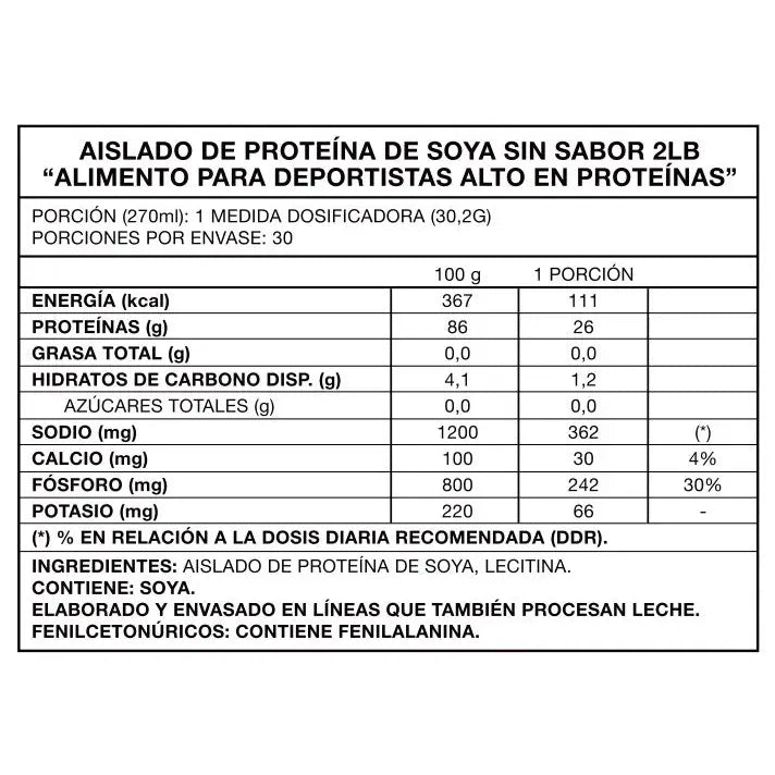 4 Chef Vegan Protein (Proteína Vegana) Sin Sabor para Cocinar 2lb  - Foodtech