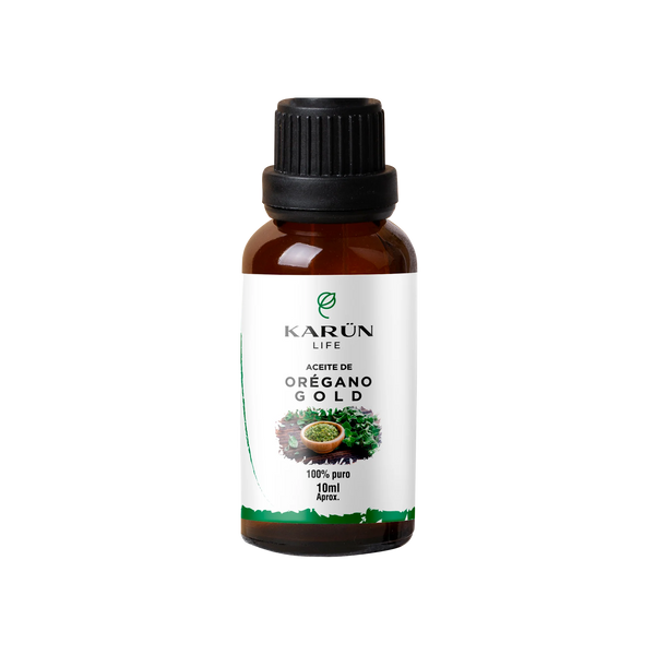 Aceite de Orégano Gold 100% Puro (86% - 90% Carvacrol) 10ml - Karun Life