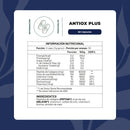 Antiox Plus (Péptidos de Colágeno, Orujo de Uva, Vitamina C, Zinc, Biotina, Vitamina E) 60 Cápsulas - Karun Life