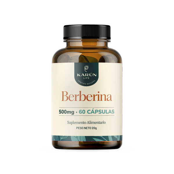 Berberina 500mg 60 Cápsulas - Karun Life