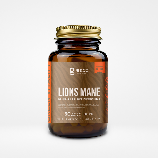 Melena de León Extracto 500mg 60 Cápsulas Vegetales - RI&CO