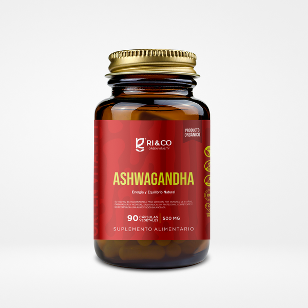 Ashwagandha 500mg 90 Veg Caps - RI&CO