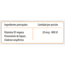 Vitamina D3 Vegana 800 UI 60 Cápsulas Blandas - Newscience