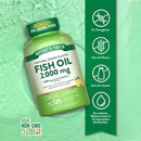 Fish Oil 2000mg Sabor Limón Natural 125 Cápsulas Blandas - Nature's Truth