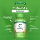 Vitamina C 1000mg Con Rosa Mosqueta 100 Comprimidos - Nature's Truth