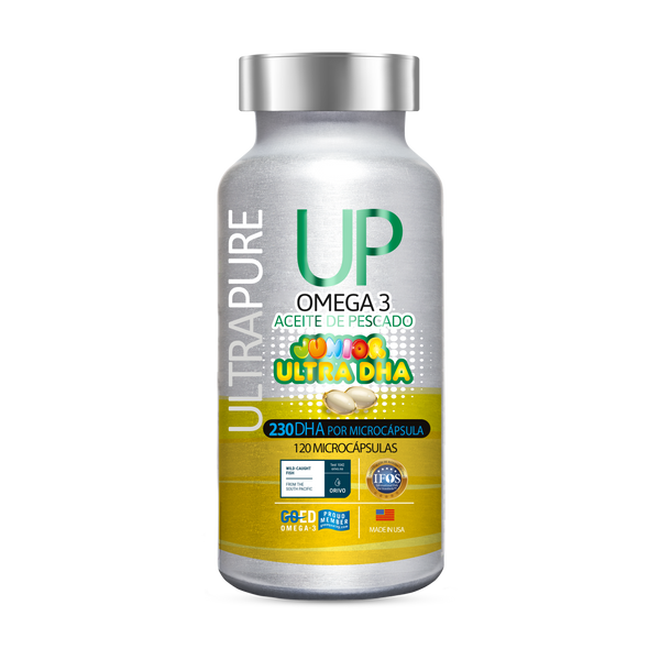 Omega 3 Up Junior Ultra 230 DHA 120 Microcápsulas - Newscience