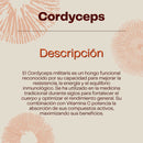 Cordyceps Hongo con Vitamina C 800mg 60 Veg Caps - Karun Life