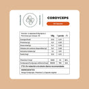 Cordyceps Hongo con Vitamina C 800mg 60 Veg Caps - Karun Life