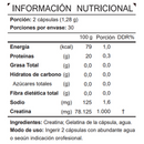 Creatina 500mg 60 Caps - FNL