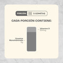 Cada porción de la Creatina en gomitas: 5 gomitas con 5 g de creatina monohidratada