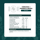 Cúrcuma + Pimienta Negra 500mg 90 Caps - Karun Life