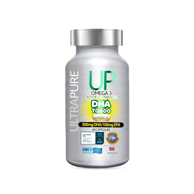 Omega 3 Up DHA TG 600 60 Caps - Newscience