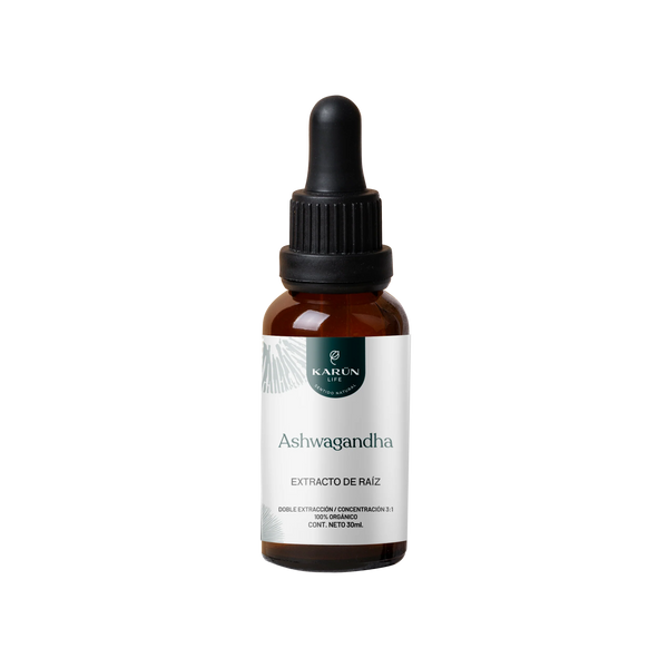 Ashwagandha Líquida Extracto de Raíz 30ml - Karun Life