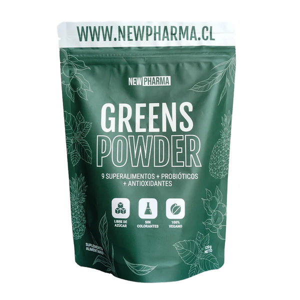 Greens Powder Superalimentos 120gr - NewPharma