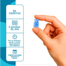 Modo de uso del Hair Nail Skin: 2 gomitas al día, mañana, tarde o noche