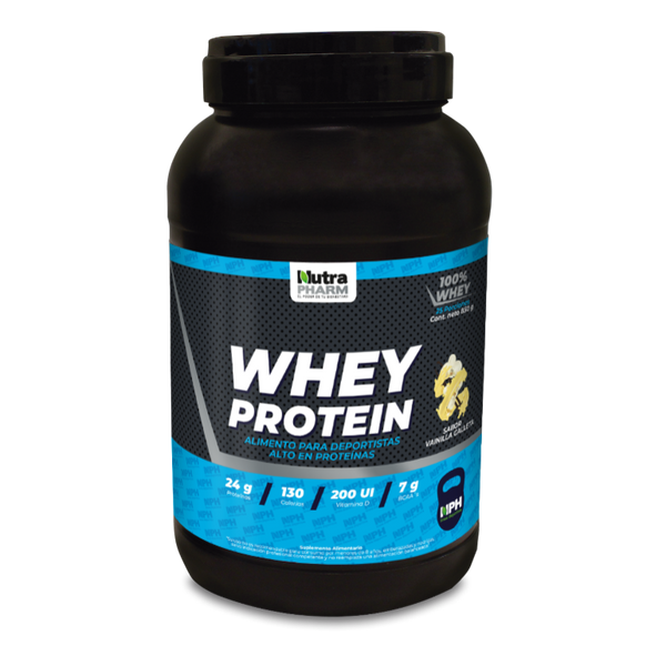 100% Whey Protein Vainilla Galleta (25 porciones) 850gr - Nutrapharm
