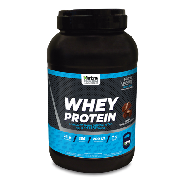 100% Whey Protein Chocolate Cacao (25 porciones) 850gr - Nutrapharm
