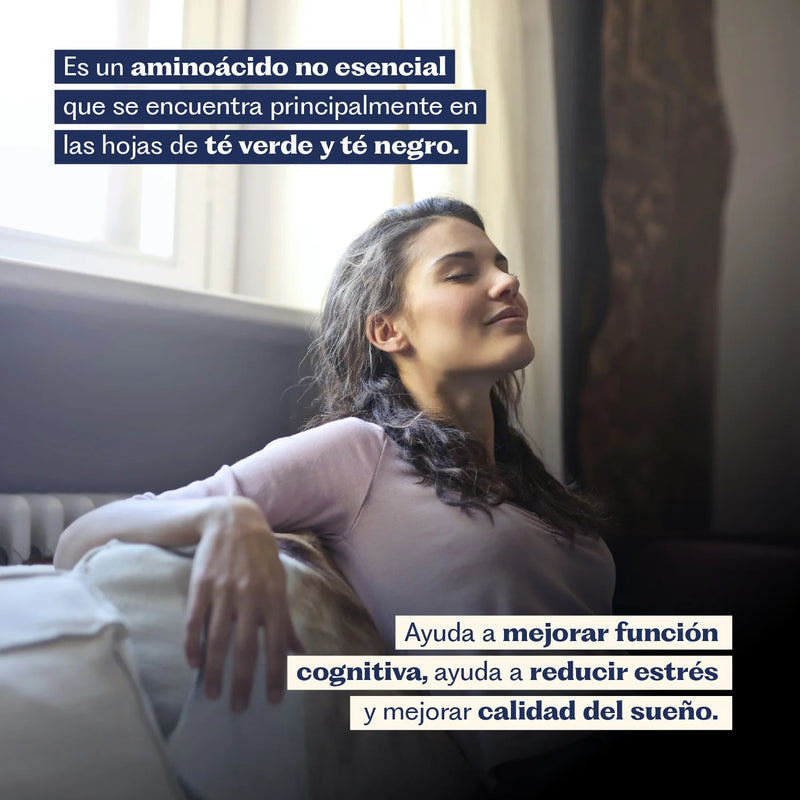 L-Teanina 200mg 60 Cápsulas - Karun Life