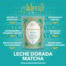 Golden Milk Matcha Leche Dorada con Té Matcha Grande 240gr - Alma Golden Food