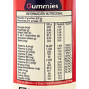 Multivitamínico Gummies Sabor Frambuesa 60 Gomitas - Nutrapharm