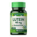 Luteína + Zeaxantina 40mg 30 Cápsulas Blandas - Nature's Truth