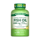 Fish Oil 2000mg Sabor Limón Natural 125 Cápsulas Blandas - Nature's Truth