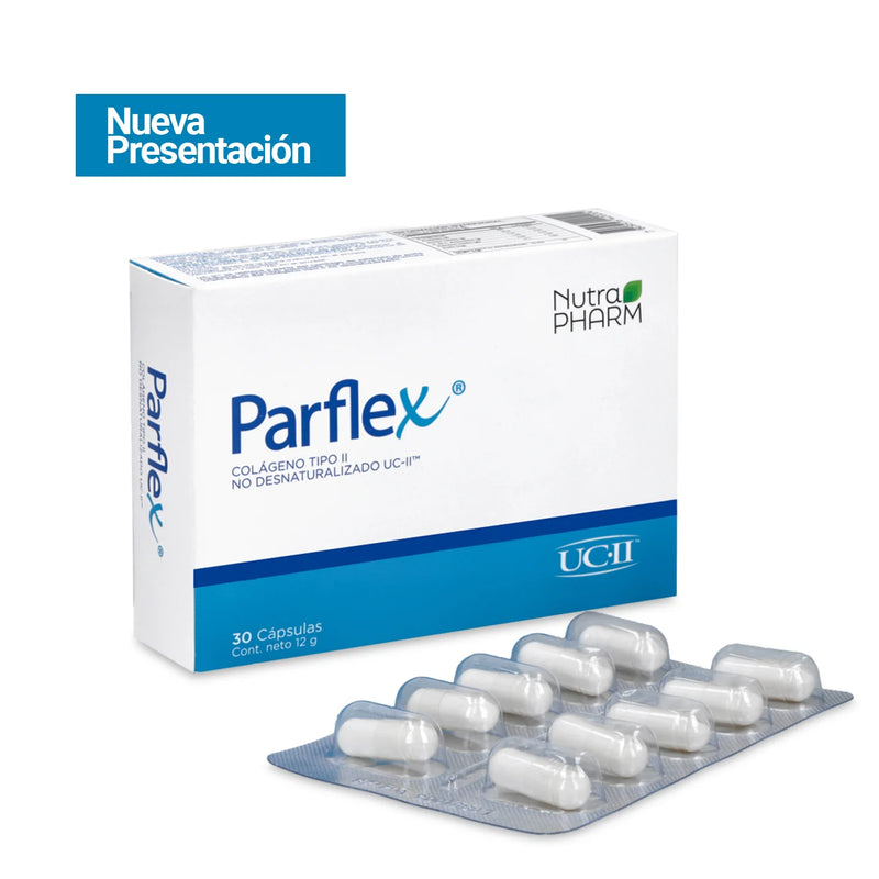 Parflex Colágeno Tipo II 30 Cápsulas - Nutrapharm