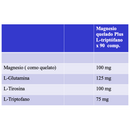 Magnesio Quelado + L-Triptófano 90 Comp - FDC