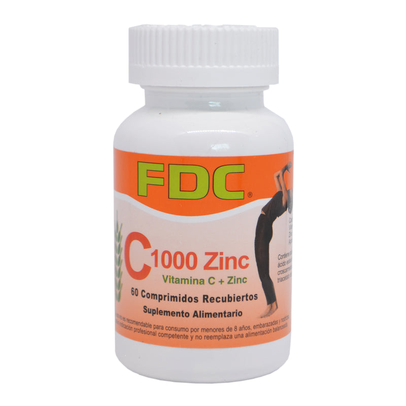 Vit C 1000 + Zinc 60 Comp - FDC