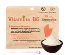 Vitamina B6 (Piridoxina) 50mg 90 Porciones - Dulzura Natural