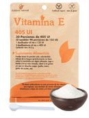 Vitamina E (Tocoferol) 405UI 30 Porciones - Dulzura Natural