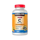 Vitamina C Masticable Sabor Naranja 500mg 500 Tabletas - Kirkland Signature