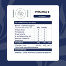 Tabla de la Vitamina C de 90 cápsulas: 1 cápsula por porción, 90 porciones y 1000 mg de vitamina C