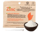 Zinc (Elemental 15mg) 90 Porciones - Dulzura Natural