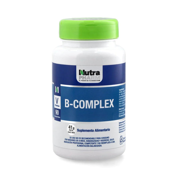 B-Complex 90 Comp - Nutrapharm