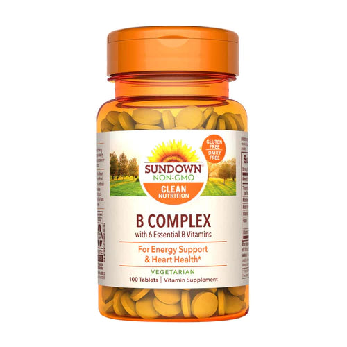 B Complex 100 Tabs - Sundown Naturals