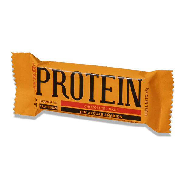 Barritas Wild Protein Sabor Chocolate Maní 5 Unidades - Wild Foods