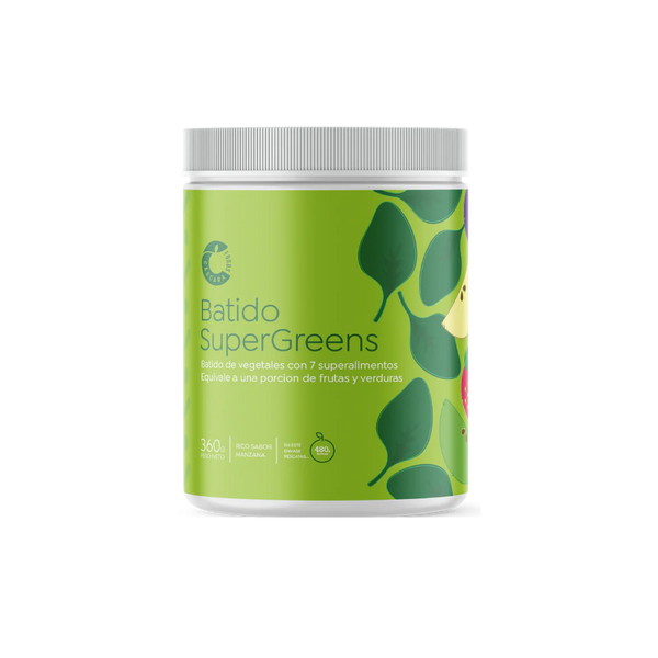 Batido SuperGreens 360gr - Cáscara Foods