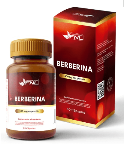 Berberina 500mg 60 Cápsulas - FNL