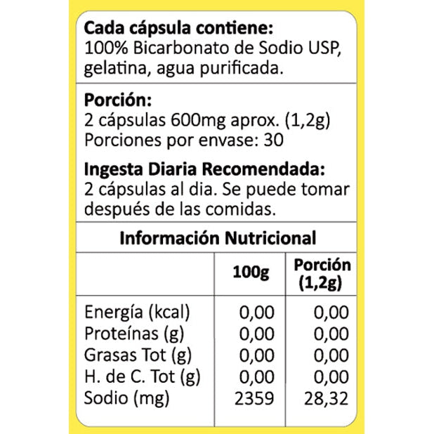 Bicarbonato de sodio 90 g