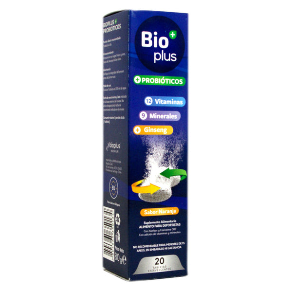 Bioplus + Probióticos 20 Tabs Efervescentes - German Energy