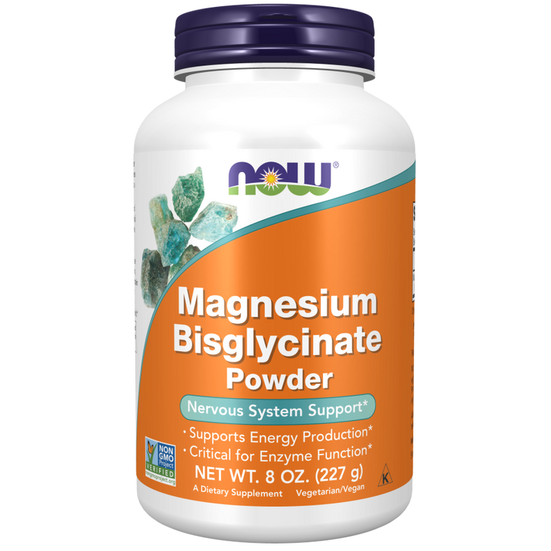 Bisglicinato de Magnesio Powder (Polvo) 227gr - Now