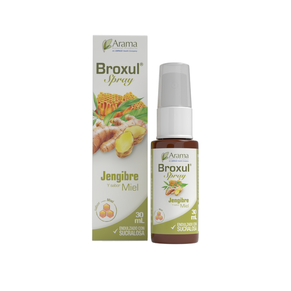 Broxul Spray Jengibre Sabor Miel 30ml - Arama