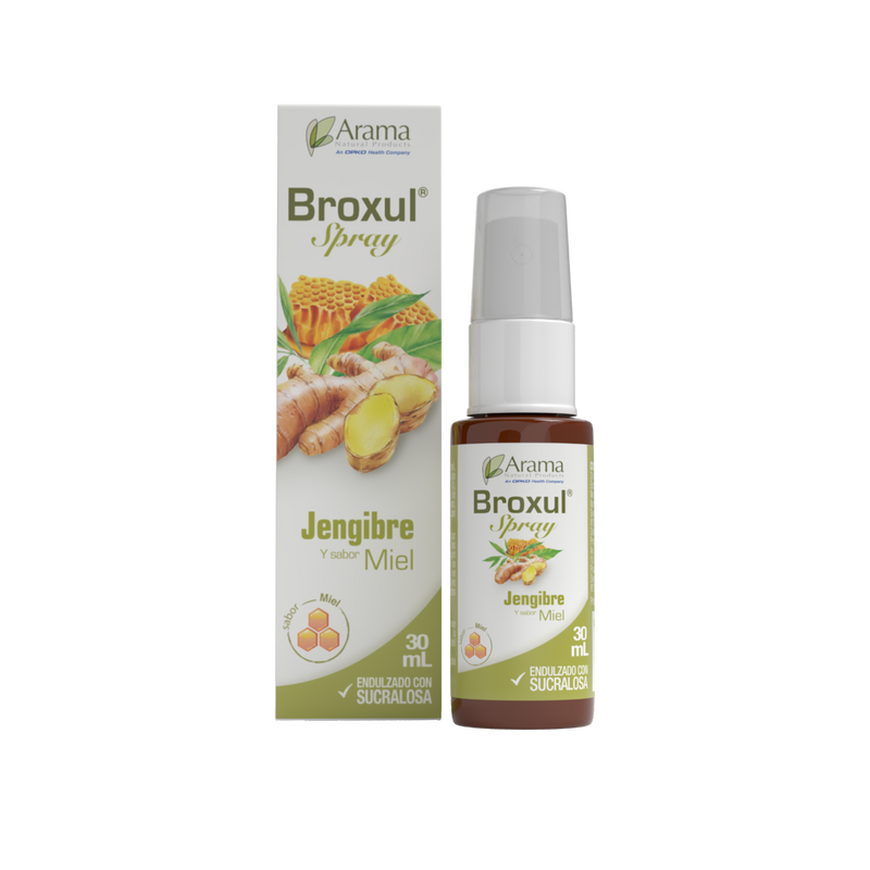 Broxul Spray Jengibre Sabor Miel 30ml - Arama