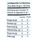Centella Asiática 500mg 60 Caps - Natural Herbal