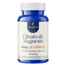 Frasco de Citrato de Magnesio 400mg 60 cápsulas de Karün Life