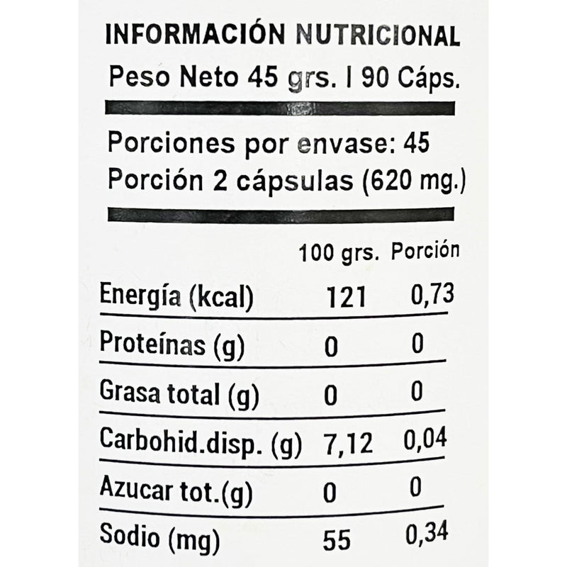 Citrato de Magnesio 310mg 90 Caps - Natural Herbal