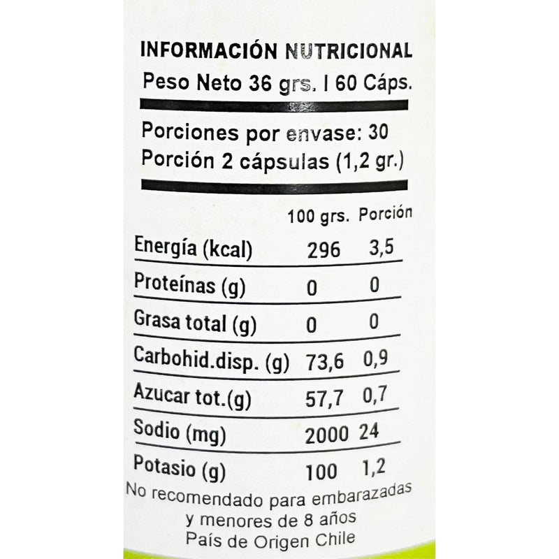 Citrato de Potasio 800 mg 60 cap
