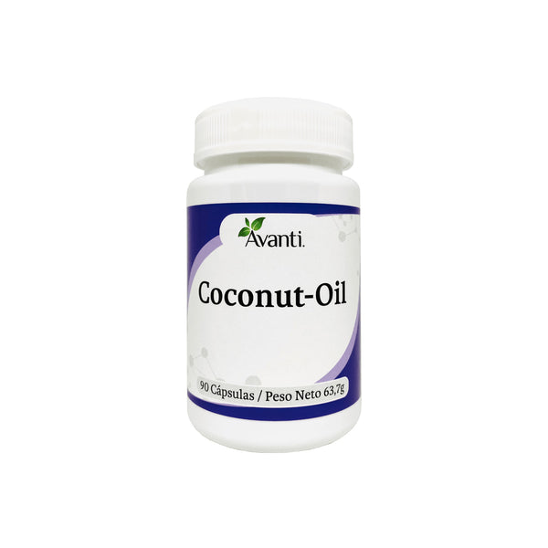 Coconut Oil (Aceite de Coco) 90 Caps Blandas - Avanti