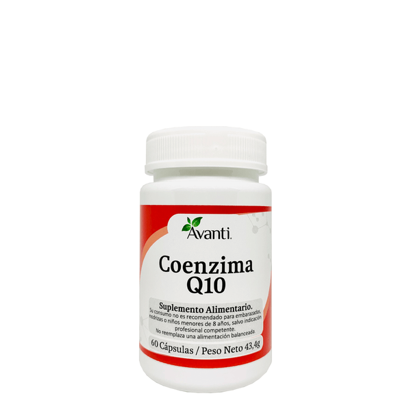 Coenzima Q10 10mg 60 Caps - Avanti